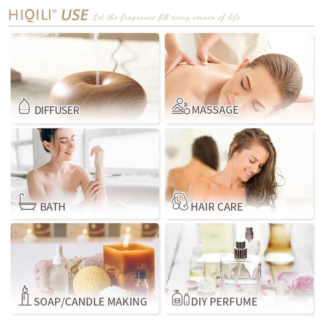 Hiqili Group C- Fragrance Oils For Home, Hotel, Travel Aroma