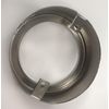 Leyton Lighting 12v 20w halogen surface downlight stainless steel warm white Driver Required
