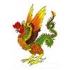 CafePress Basilisk Small Die Cut Sticker, 3"x4" Glossy Finish