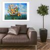 Spiffing Prints Salvador Dali - Butterfly Sails - Medium - Semi Gloss - Framed