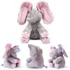 Dimple Animated Plush Singing Kaia Elephant with Peek-a-boo Interactive Feature