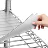 Shelf Liners For 24" X 48" shelf, Opaque Plastic, 4-PACK