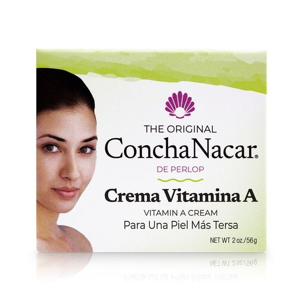 CONCHA NACAR CREAM VITAMIN A ORIGINAL 2oz