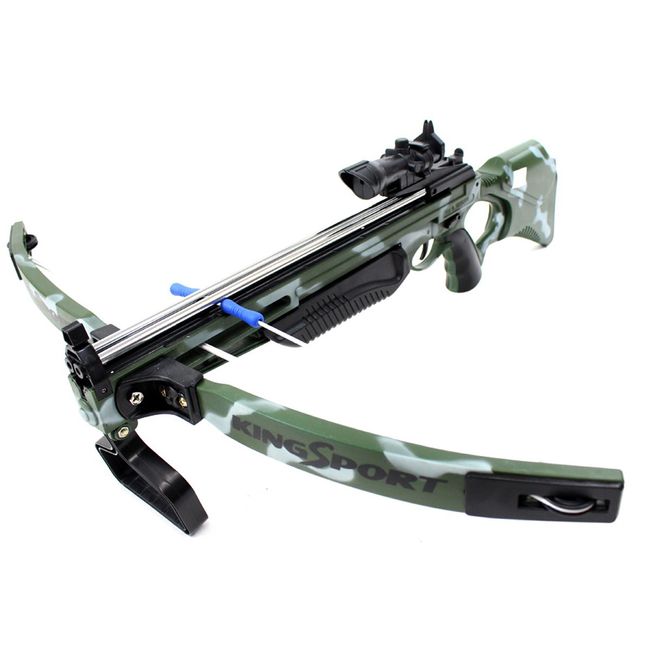 COTTONTAIL Kids Deluxe Action Military Crossbow Set with Scope