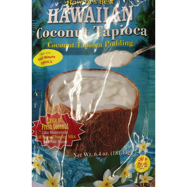 Kauai Tropical Syrup Hawaiian Coconut Tapioca Pudding, 6.4 Ounce
