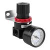 Haofy G1/4 Pneumatic Regulator Adjustable Air Pressure Compressor Control Valve Gauge with Bracket