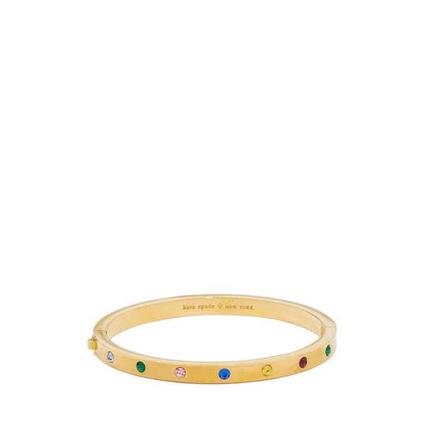 Kate Spade New York Set In Stone Metal Hinged Bangle