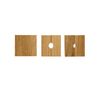 Wheeler Set of 3 Replacement Oak Bushings