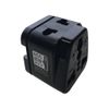 Kashimura NTI-91 A/C/O/SE/BF Conversion Plug for Overseas Use, 2 Outlets Power Supply, Worldwide Compatible