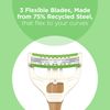 Schick Intuition Bamboo Disposable Razors for Women, 3ct