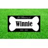 Pet Stone Memorial Grave Marker granite Plaque Human headstone Cocker Spaniel