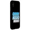 Blue OhNooooo! Blue Graphic Case for iPhone X/XS
