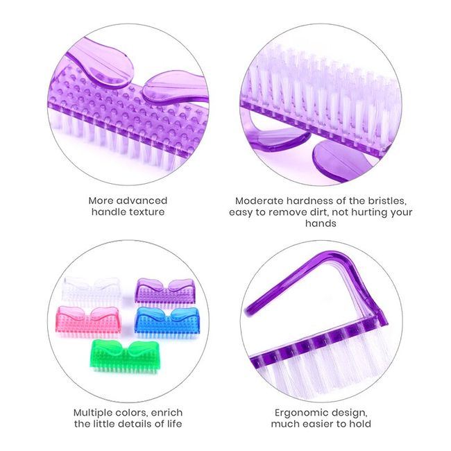 Multifunctional Cleaning Brush, Small Fingernail Scrub Brush With