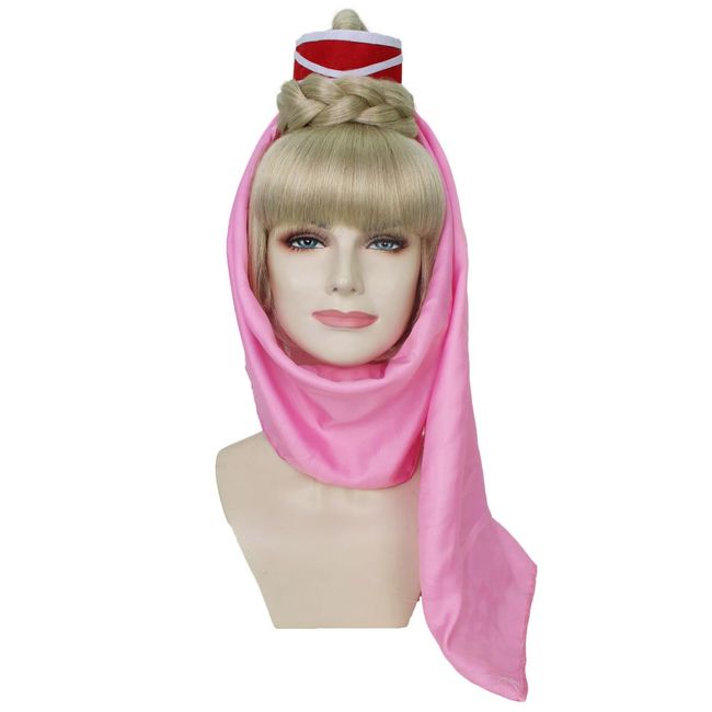 Wigs2you H-5712 HPO Adult Women's 60s American Sitcom Blonde Genie Wig