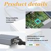Micro USB to RJ45 Ethernet Adapter Compatible with Fire TV Stick & More - High-Speed Wired Network Connection