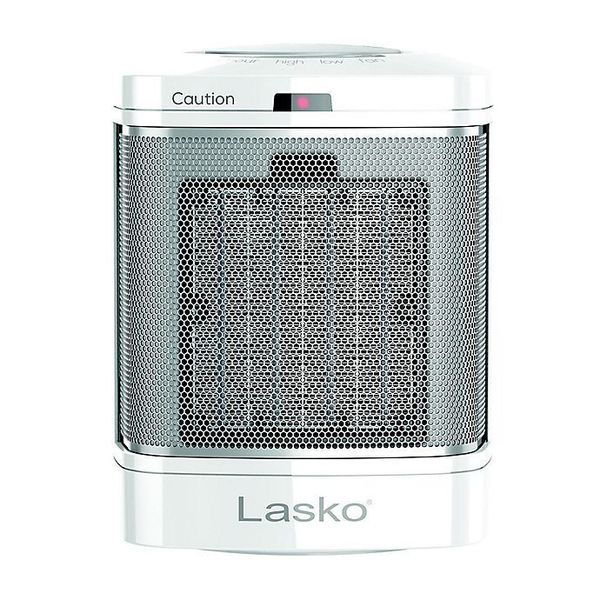 Lasko Ceramic Bathroom Space Heater with Fan (cd08210)