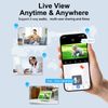 ANRAN Outdoor Wireless IP Camera HD 5MP Audio WIFI Security Camera System IR