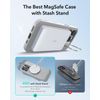 (Built-in Lens Stand, Compatible with Magsafe) ESR iPhone 16 Pro Max Case, Brown
