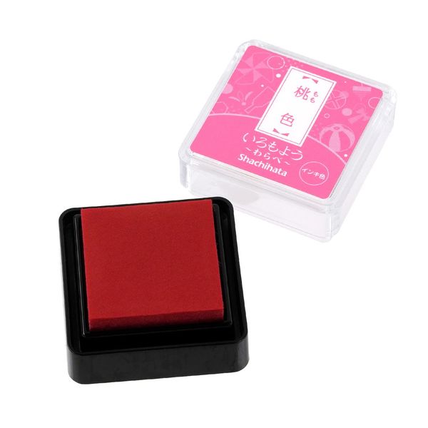 Shachihata HAC-S1-LP Stamp Pad, Iromoyo, Warabe, Pink