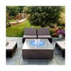Skyflame 12-Inch Round Fire Pit Burner Ring, 304 Stainless Steel 12"