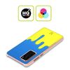Head Case Designs Blue Yellow Colour Block Meltdown Hard Back Case Compatible With Huawei Nova 8 SE 5G