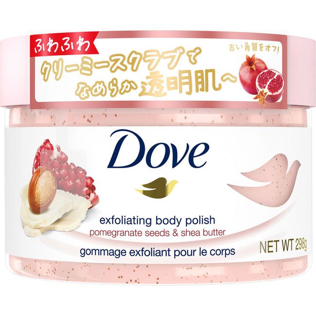 Unilever Japan Dove Creamy Scrub Pomegranate &amp; Shea Butter 298g