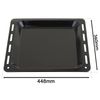 SPARES2GO Baking Tray + Extendable Shelf Compatible with Smeg Oven Cooker