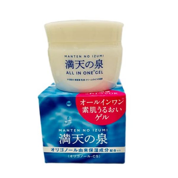 Manten no Izumi Essence Gel 5.3 oz (150 g) (Oligonol Hot Spring Water Formulated 5-in-1 Cosmetics) (1 Piece)