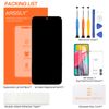 for Nokia C210 Screen Replacement, for Nokia C210 LCD Display Touch Screen TA-1584 LCD for Nokia C210 Digitizer Panel Sensor Assembly with Frame