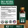 Chlorophyll Liquid Drops 6000 mg - Premium Liquid Chlorophyll Supplement - All-in-One Antioxidant for Immune Boost, Energy Increase, Digestion Support & Fast Detox - Non-GMO, Vegan
