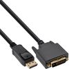 InLine® 17116 Display Port to DVI Converter Cable 0.5 m Black