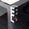 Wall Mount for Power Strip - White