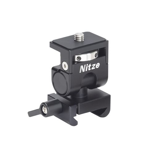 Nitze Field Monitor Mount, NATO Monitor Mount, with NATO Clamp, Swivel and Tilt Adjustable, Max Payload 11 lb -N54-F2