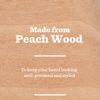 BULLDOG - Beard for Men | Beard Comb | Made from Peach Wood