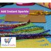 Silver Glitter Sparkle A4 Sheets - 250gsm Glitter Paper (10 Sheets)