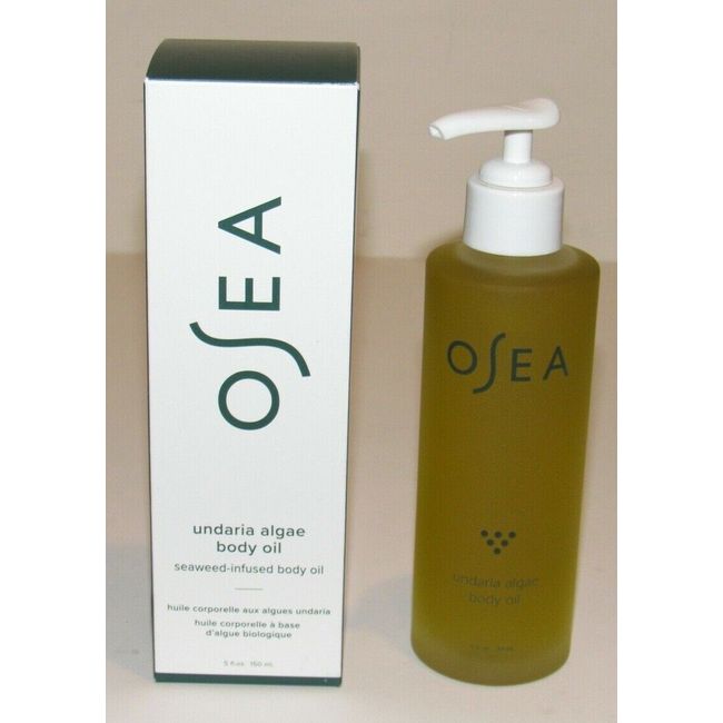 Osea Undaria Algae Body Oil Seaweed Infused 5 Oz 150 mL Full Size NIB