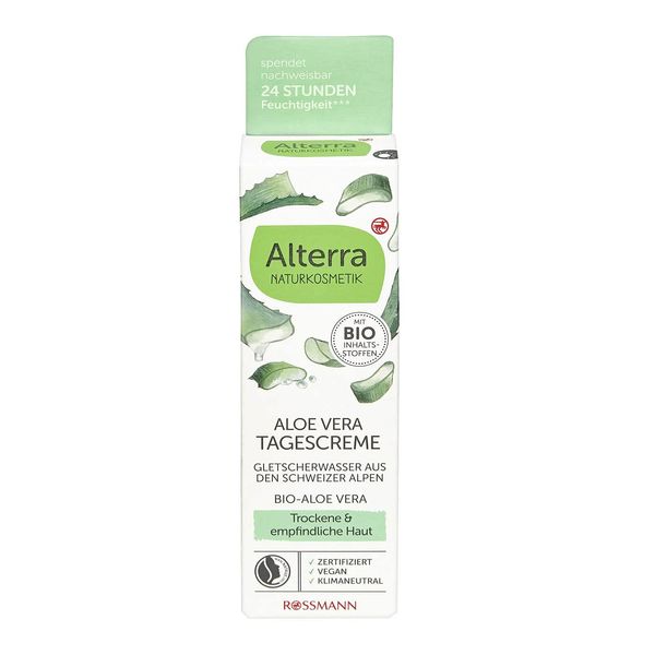Alterra Organic Aloe Vera & Glacier Water Day Cream 50 ml