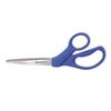 (3 Pack Value Bundle) ACM43218 All Purpose Preferred Stainless Steel Scissors, 8" Bent, Blue