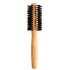 Olivia Garden Bamboo Touch Brush – Eco-conscious Round Bamboo Blowout Hair Brush, 100% Boar Bristles - 20mm