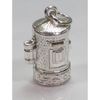 Postbox Pillar Box opening sterling silver charm .925 x1 letters charms