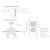 Universal Ceiling Fan Lamp Remote Control Timing Wireless Remote Receiver Kits