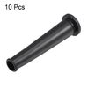 sourcing map Cord Boot Protector Cable Sleeve Hose Rubber 69mm Length Black 10 Pcs