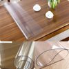 PVC Table Protector Table Cover/Protector Transparent Width 90 cm (90x80 cm)