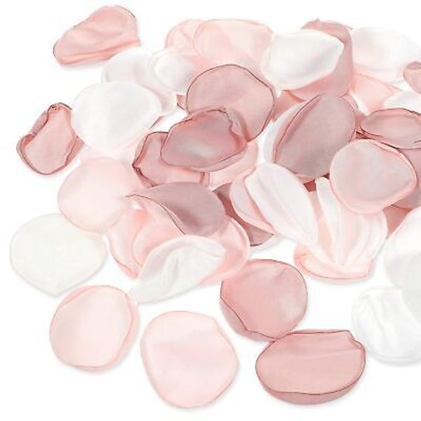 200pcs Rose Petals for WeddingFlower Girl PetalsSilk Rose PetalsPink Rose Pet...