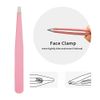 Tirdkid Tweezers Set 4-piece, Professional Stainless Steel Tweezers, Precision Tweezers for Eyebrows, Facial Hair, Ingrown Hair, Splinter, Blackhead and Tick Remover (PINK)