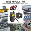 15W 10K 110V Adjustable Variable Gear Reducer Motor with Speed Controller for Industry Rated Speed 135r/min