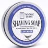 Taconic Shave Barbershop Quality Shaving Soap for Men & Women with Anti-Oxidant Rich Seed Oils – Moisturizing Shaving Soap for All Skin Types (Lavender)