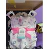 Woodland Fox Personalized Security Blanket  Gift Set , Custom Fox Gift,