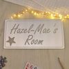Laserables Shabby Chic Mirror Rectangle Personalised Door Name Plaque
