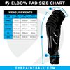 Dye Elbow Pads Dyecam Black (Black/Cyan, 2Xlarge)